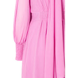 Rue de Femme Paxen mekko - pinkki - sifonkimekot - juhlamekot - naisten muoti - lifestyle - IHANA Store - kotimainen verkkokauppa