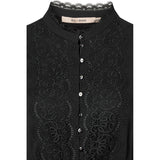 Rue de Femme Sigrida mekko - musta - sifonkimekko - juhlamekot - naisten muoti - lifestyle - IHANA Store