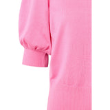 Rue de Femme Softy Sorrel neule - pinkki - naisten muoti  - vaatteet - pukeutuminen - lifestyle - IHANA Store - kotimainen verkkokauppa