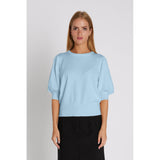 Rue de Femme Softy Sorrel neule -vaaleansininen - naisten muoti  - vaatteet - pukeutuminen - lifestyle - IHANA Store - kotimainen verkkokauppa