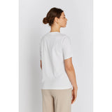 Rue de Femme Alvina Heart t-paita - valkoinen - printtipaidat - naisten muoti - lifestyle - IHANA Store - kotimainen verkkokauppa