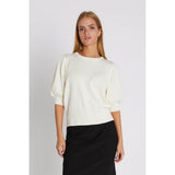 Rue de Femme Softy Sorrel neule -valkoinen - naisten muoti  - vaatteet - pukeutuminen - lifestyle - IHANA Store - kotimainen verkkokauppa