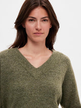 Selected Femme Maline neule - vihreä - Neuleet - Naisten vaatteet - IHANA Store - lifestylemyymälä