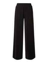 Selected Anja housut - ruskea glitter -  naisten housut - naisten muoti - juhlahousut - lifestylemyymälä - IHANA Store - kotimainen verkkokauppa