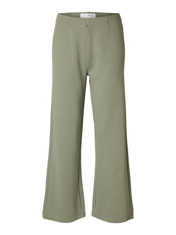 Selected Femme Emma housut - vihreä - muoti - pukeutuminen - lifestyle - IHANA Store