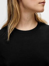 Selected Femme Essential mekko - musta - naisten trikoomekot - muoti - lifestyle - IHANA Store
