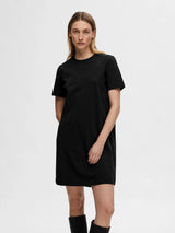 Selected Femme Essential mekko - musta - naisten trikoomekot - muoti - lifestyle - IHANA Store