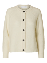 Selected Femme Lulu neuletakki - luonnonvalkoinen - neuleet ja neuletakit - yläosat - Naisten vaatteet - IHANA Store - lifestyle