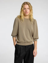 Selected Femme Tenny collegepusero - oliivi - naisten paidat - puserot - collegepaidat - naisten muoti - lifestyle - IHANA Store