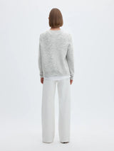 Selected Lulu neuletakki - vaaleanharmaa- SLW LULU SHORT CARDIGAN - neuleet ja neuletakit - yläosat - Naisten vaatteet - IHANA Store - lifestyle - kotimainen verkkokauppa
