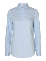 Selected Femme Romie paitapusero - vaaleansininen - naisten muoti - naistehn kauluspaidat - lifestyle - IHANA Store - kotimainen verkkokauppa