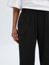 Selected Tenny collegehousut - musta -  naisten housut - naisten muoti - lifestylemyymälä - IHANA Store