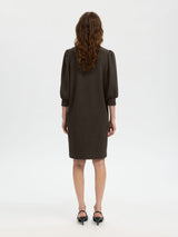 Selected Tenny collegemekko - ruskea - collegemekot - ruskea collegemekko - mekot - naisten muoti - IHANA Store