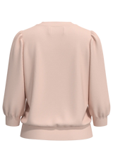 Selected Femme Tenny collegepusero - persikka - naisten paidat - puserot - collegepaidat - naisten muoti - lifestyle - IHANA Store