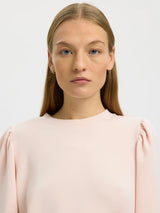 Selected Femme Tenny collegepusero - persikka - naisten paidat - puserot - collegepaidat - naisten muoti - lifestyle - IHANA Store