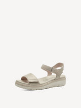 Tamaris nahkasandaalit - kesäkengät - beige - naisten kengät - IHANA Store - lifestylemyymälä