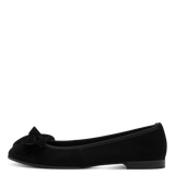 Tamaris ballerinat - musta - mokkanahkaiset kengät - naisten kengät - kenkämuoti - IHANA Store - kotimainen verkkokauppa