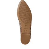 Tamaris nahkaballeriina - leo -  kengät - naisten kengät - muoti - lifestyle - IHANA Store - kotimainen verkkokauppa