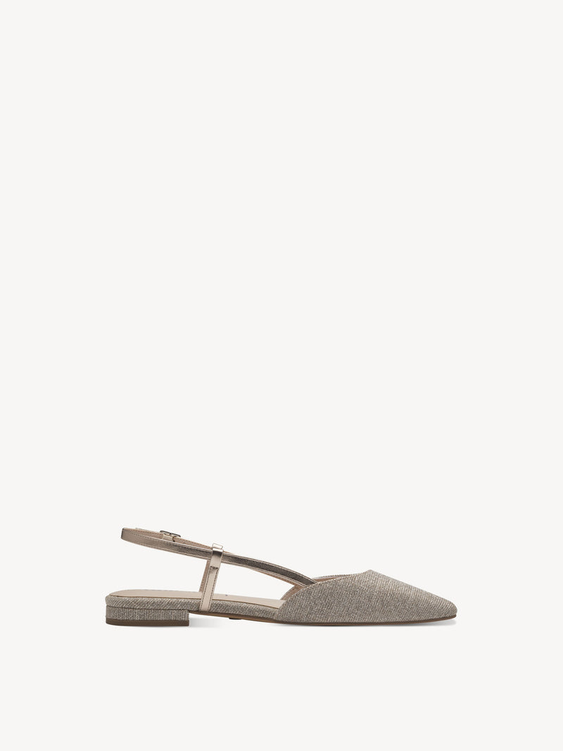 Tamaris sandaletit - beige - teräväkärkinen - matala korko - vegaaniset kengät - naisten juhlakengät - IHANA Store - lifestylemyymälä - verkkokauppa