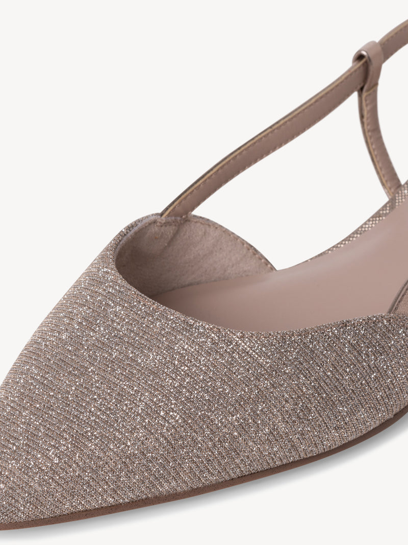 Tamaris sandaletit - beige - teräväkärkinen - matala korko - vegaaniset kengät - naisten juhlakengät - IHANA Store - lifestylemyymälä - verkkokauppa