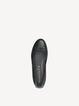 Tamaris ballerinat - musta - naisten kengät - matalat kengät - nahkakengät - pyöreä kärki - IHANA Store