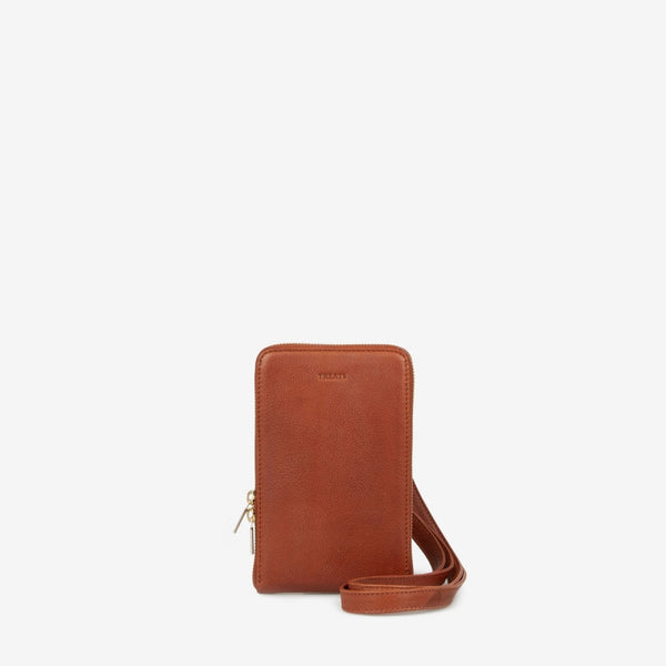 Treats Esly laukku - konjakki - nahkalaukut - pienet laukut - lifestyle - IHANA Store