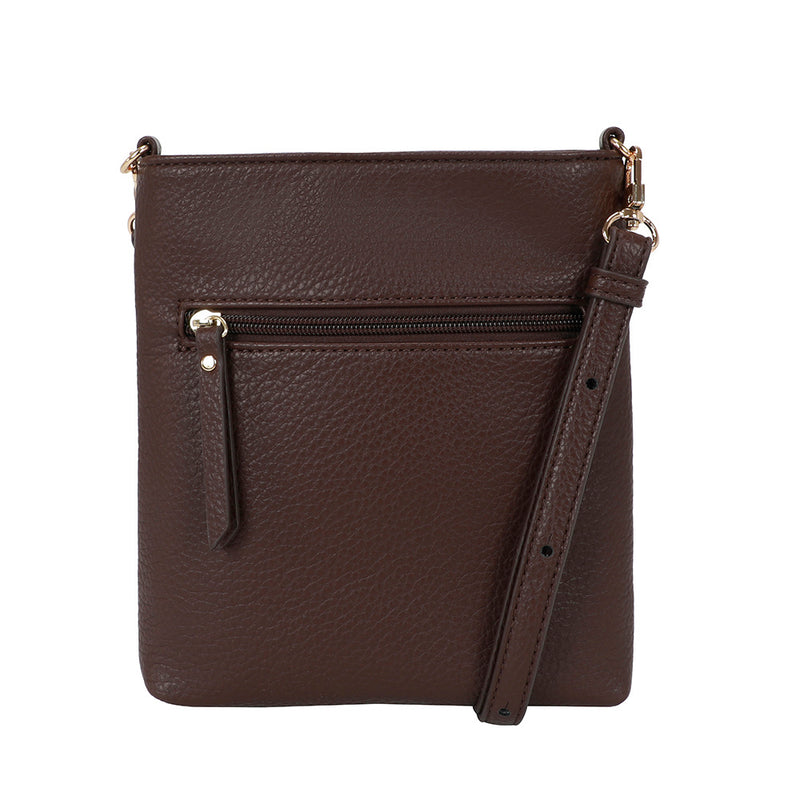 Ulrika Sweden messenger laukku - ruskea - naisten muoti - laukut - pukeutuminen - lifestyle - IHANA Store