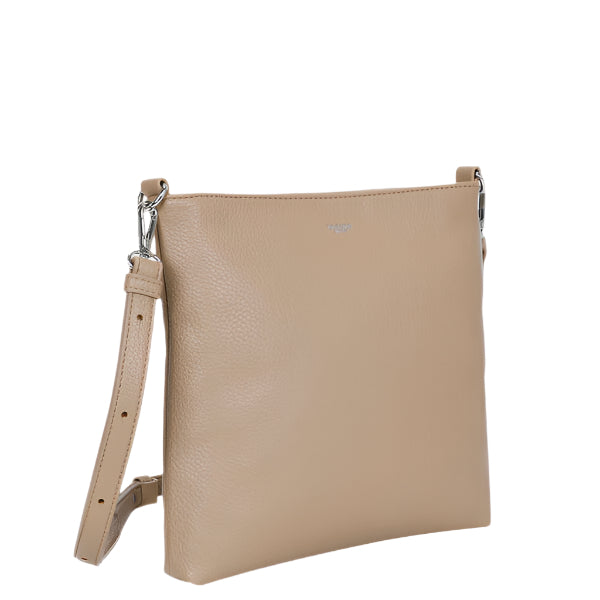 Ulrika Sweden olkalaukku - taupe - naisten laukut - messenger - muoti - lifestyle - IHANA Store