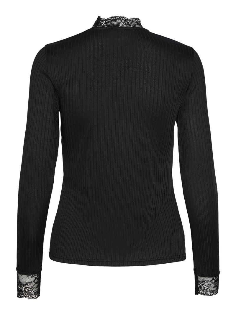 YAS Blace pitsipusero - musta - naisten paidat ja puserot - muoti - pukeutuminen - lifestyle - IHANA Store - verkkokauppa