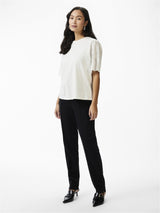 YAS Lex t-paita - pitsihihat - valkoinen - naisten pusero - naisten vaatteet - IHANA Store - lifestylemyymälä - kotimainen verkkokauppa