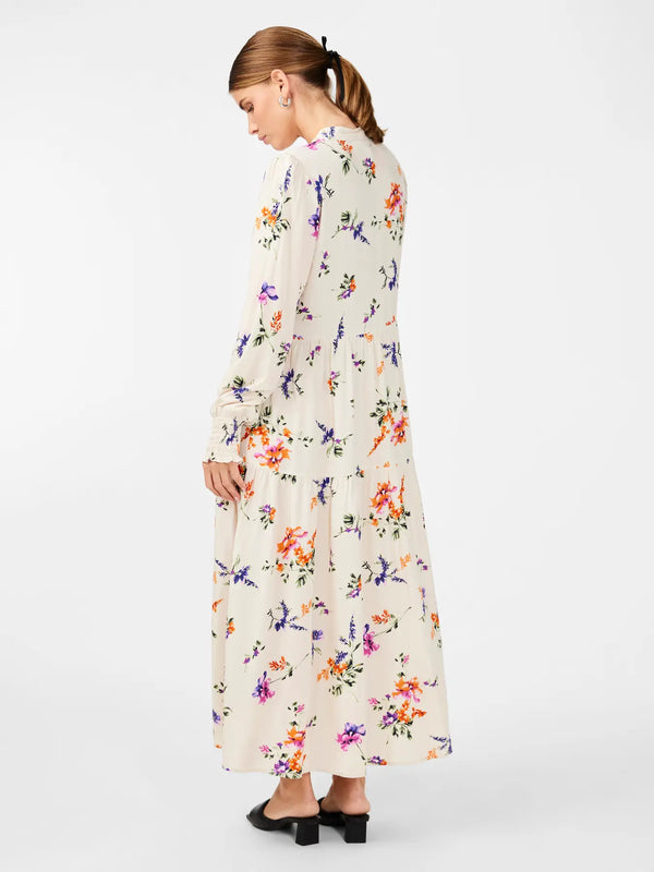 YAS Asina mekko - frillamekko - maksimekot - kukkakuvioitu - IHANA Store - lifestylemyymälä - naisten  vaatteet