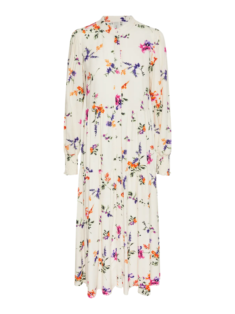 YAS Asina mekko - frillamekko - maksimekot - kukkakuvioitu - IHANA Store - lifestylemyymälä - naisten  vaatteet