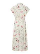 YAS Asina mekko - vaalea kukkakuvioitu - midimekot - maksimekot  - kukkamekot - naisten muoti - lifstyle - IHANA Store - kotimainen verkkokauppa
