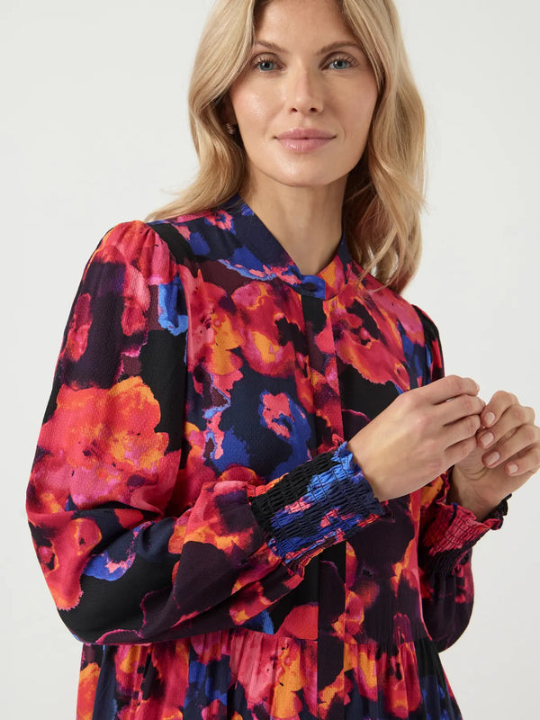 YAS Asina mekko - frillamekko - maksimekot - kukkakuvioitu - IHANA Store - lifestylemyymälä - naisten  vaatteet