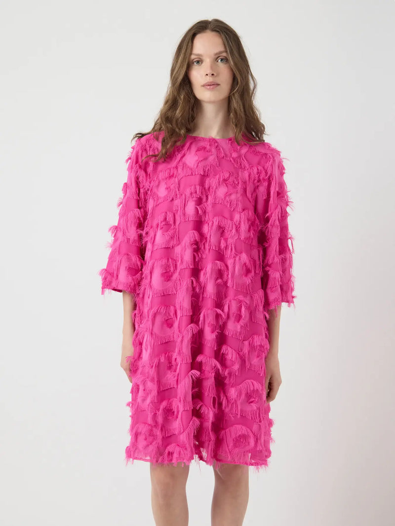 YAS Dio mekko - pinkki - juhlamekot - hapsumekko - naisten muoti - hapsumekot - lifestylemyymälä - IHANA Store