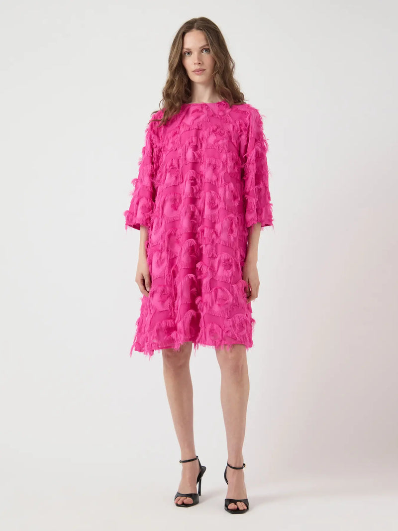 YAS Dio mekko - pinkki - juhlamekot - naisten muoti - hapsumekot - lifestylemyymälä - IHANA Store