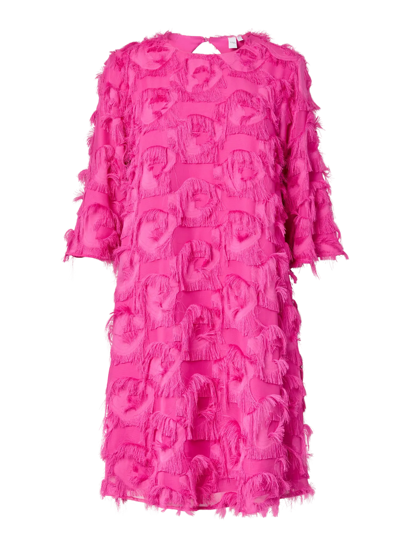 YAS Dio mekko - pinkki - juhlamekot - naisten muoti - hapsumekot - lifestylemyymälä - IHANA Store
