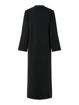 YAS Elma neulemekko - musta - villaton neulemekko - mustat neulemekot - maksimekko - naisten muoti - lifestyle - IHANA Store