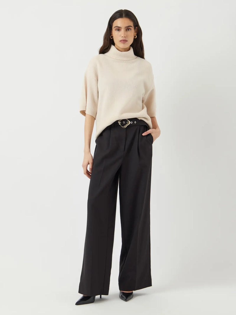 YAS Emila pooloneule - luonnonvalkoinen - villaneuleet - naisten muoti - lifestyle - IHANA Store