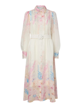 YAS Florence mekko - vaalea kukkakuvioitu - kukkamekot - naisten juhamekot - naisten muoti - lifestyle - IHANA Store - kotimainen verkkokauppa