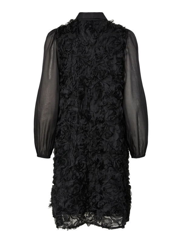 YAS Rosso mekko - musta - juhlamekot - juhlapukeutuminen - naisten muoti - musta mekko - lifestyle - IHANA Store