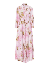 YAS Savanna mekko - roosa kukkakuvioitu - kukkakuvioitu - paitamekko - naisten vaatteet - viskoosimekko - lifestyle - IHANA Store - kotimainen verkkokauppa