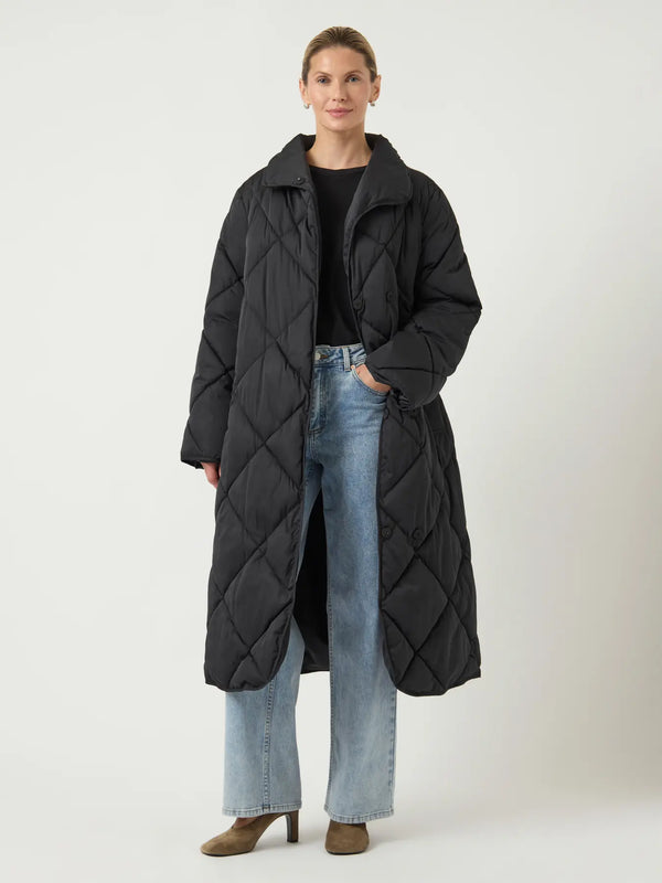 YAS Selura takki - musta - naisten takit - syys- ja talvitakit - naisten muoti - lifestyle - IHANA Store