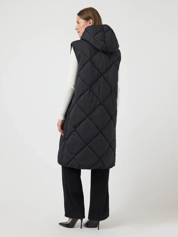 YAS Selura vanuliivi - musta - takit ja liviit - naisten muoti - vaatetus - lifestyle - IHANA Store