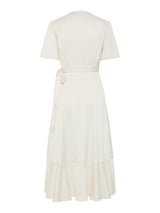 YAS Thea kietaisumekko - valkoinen - mekot ja tunikat - juhlamekot - Naisten vaatteet - IHANA Store - lifestylemyymälä - kotimainen verkkokauppa