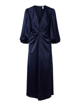 YAS Thea maksimekko - sininen - juhlamekot - maksimekot - juhlavaatteet - naisten muoti - lifestyle - IHANA Store - kotimainen verkkokauppa