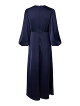 YAS Thea maksimekko - sininen - juhlamekot - maksimekot - juhlavaatteet - naisten muoti - lifestyle - IHANA Store - kotimainen verkkokauppa