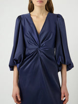 YAS Thea maksimekko - sininen - juhlamekot - maksimekot - juhlavaatteet - naisten muoti - lifestyle - IHANA Store - kotimainen verkkokauppa