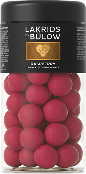 Lakrids by Bulow - crispy raspberry - suklaakuorrutteinen lakritsi - lahja - premium lakritsi - herkut - koti - IHANA Store