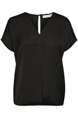 InWear Rindal t-paita - lyhythihainen pusero - musta - paidat ja puserot - yläosat - vaatteet